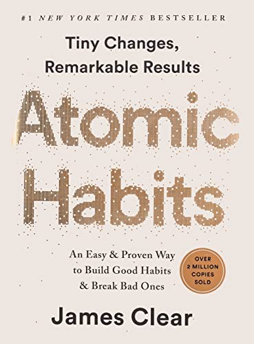 Couverture de Atomic Habits, James Clear