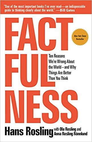 Couverture de Factfulness, Hans Rosling, Ola Rosling et Anna Rosling Rönnlund