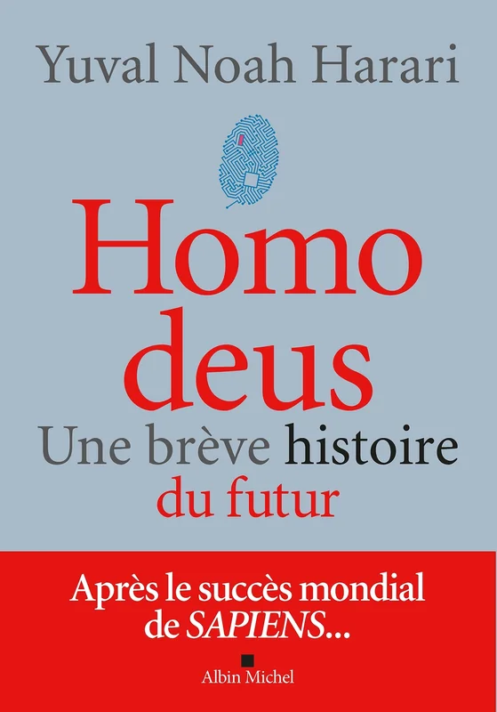 Couverture de Homo Deus, Yuval Noah Harari