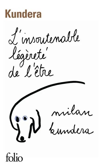 Couverture de L’Insoutenable Légèreté de l’être, Milan Kundera