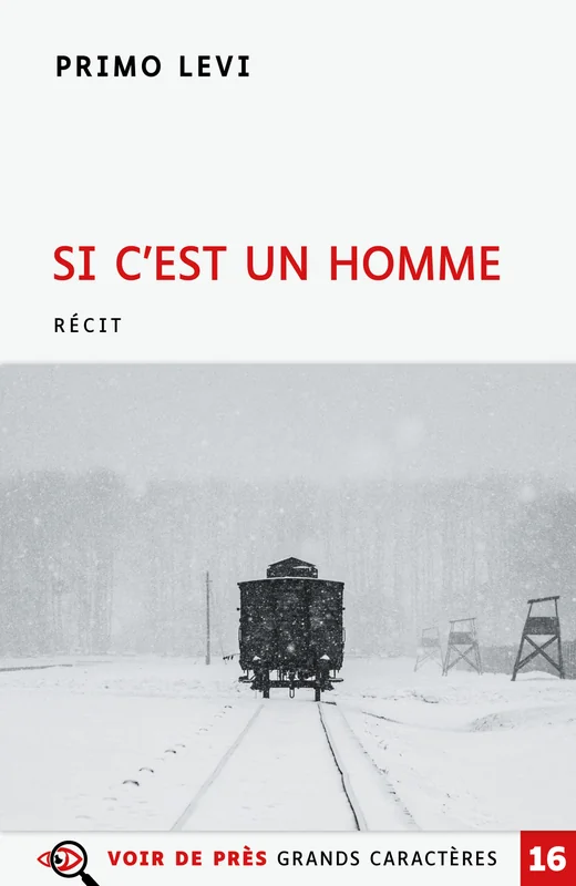 Couverture de Si c’est un homme, Primo Levi