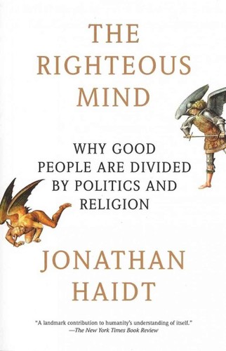 Couverture de The Righteous Mind, Jonathan Haidt