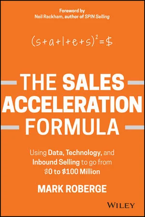 Couverture de The Sales Acceleration Formula, Mark Roberge