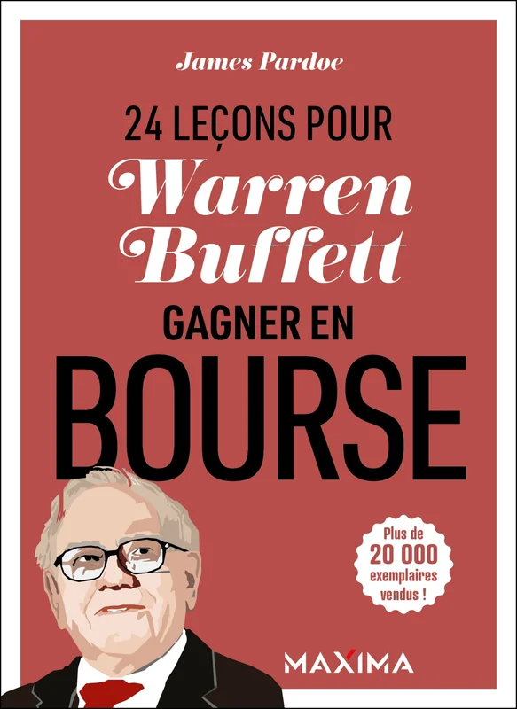 Couverture de Warren Buffett : 24 leçons pour gagner en bourse, James Pardoe